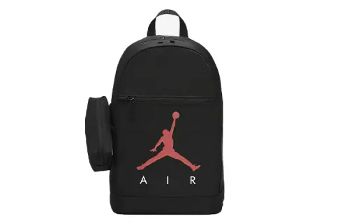 Jordan School Backpack Large With Pencil Case Black