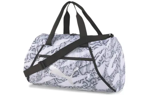 PUMA Polyester Gym Bag Handbag Regular Unisex White