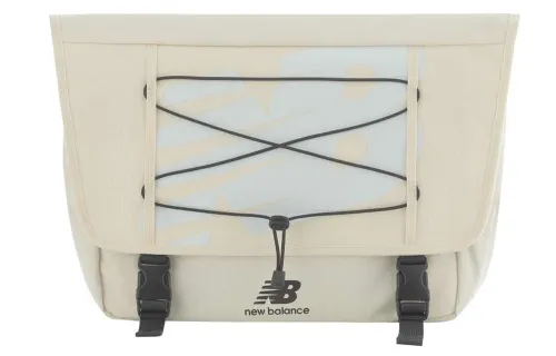 New Balance Polyester Shoulder Bag, Crossbody Bag Regular Unisex White