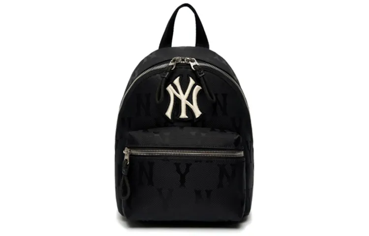 MLB MONOGRAM Nylon Combo Bag Backpack Regular Unisex Black
