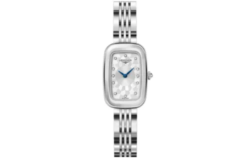 LONGINES Rider Collection Quartz Movement Women's Watch 19.2*28mm Silver Dial Stainless Steel Case