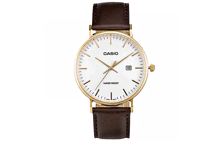 CASIO Men DRESS 39mm White Watch