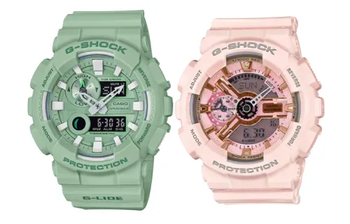 CASIO Unisex Pair Table Series Green Watch