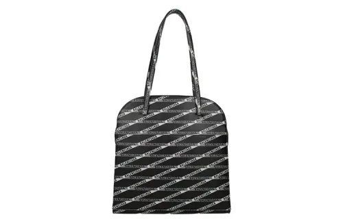 Balenciaga Leather Shoulder Bag Regular Unisex Black