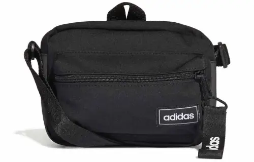 Adidas Sports Polyester Shoulder Bag Regular Unisex Black