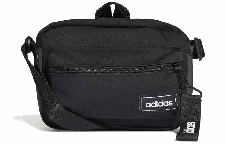Adidas Sports Polyester Shoulder Bag Regular Unisex Black