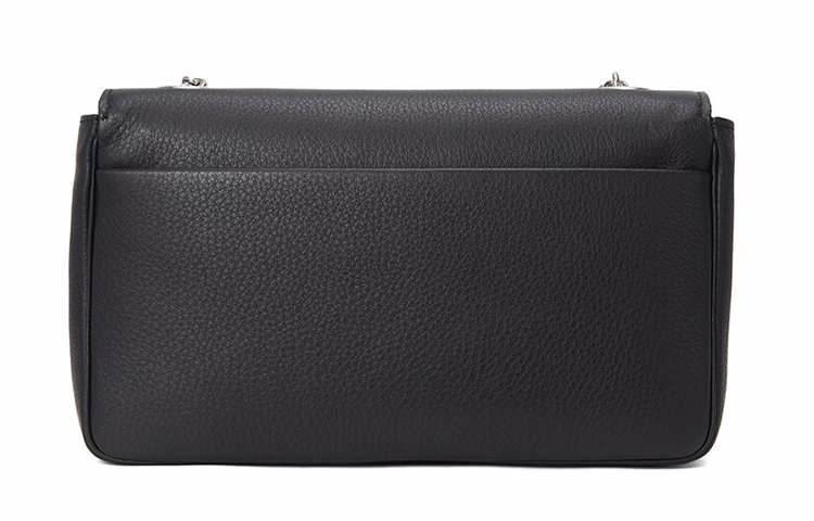Женская сумка Balenciaga logo (черная) — фото 4