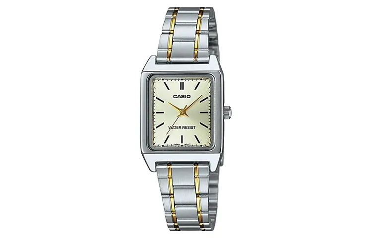 CASIO Women's Standard Series Yellow Watch LTP-V007SG-9E