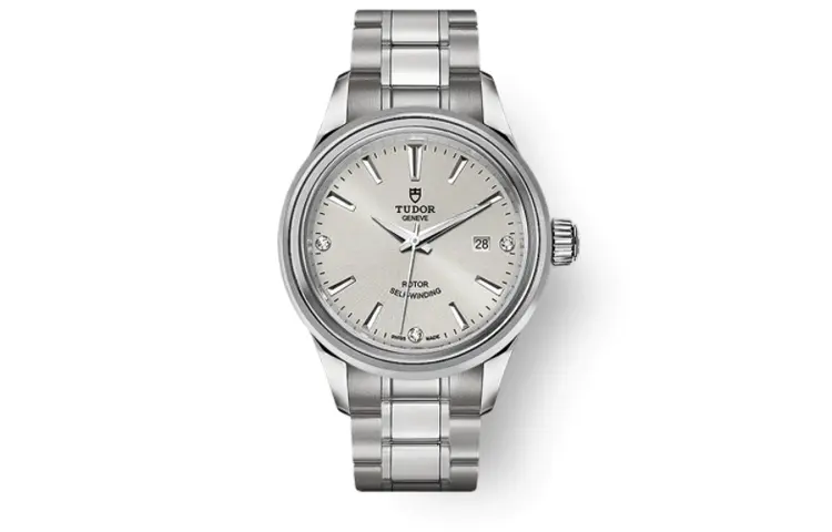 TUDOR Wind Style Collection Automatic Mechanical Movement Women's Watch 28mm Silver Dial Steel Watch Case