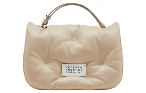 Maison Margiela Sheepskin Crossbody Bag, Shoulder Bag Mini Women's Light Umber