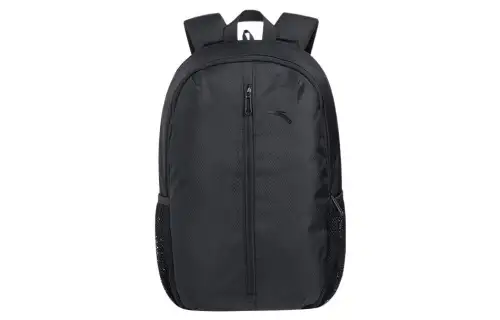 Anta Variety Training Collection Diamond Grid With PVC Soft Vinyl Laptop Bag Backpack Regular Unisex Pure Black