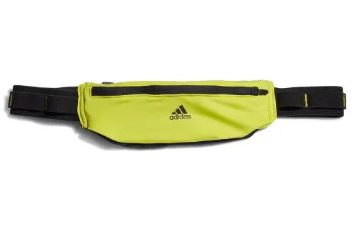 Adidas Polyester Sports Fanny Pack Regular Unisex Green Yellow