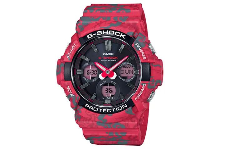 CASIO G SHOCK G SHOCK Quartz Movement Watch Men's Watches Black Dial