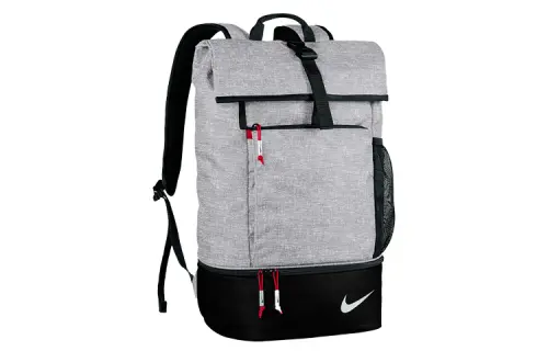 Nike Polyester Backpack Unisex Gray