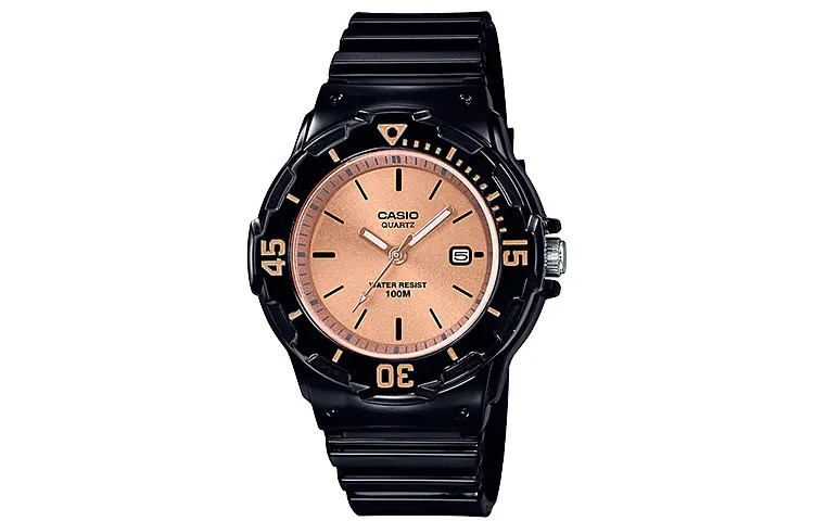 CASIO Women's YOUTH Gold Watch LRW-200H-9E2V
