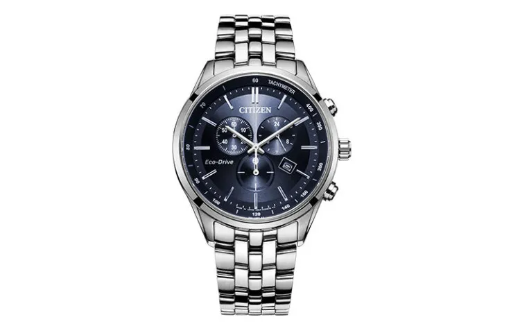 CITIZEN Ecology Drive Collection Light Powered Quartz Movement Stainless Steel Strap Watch