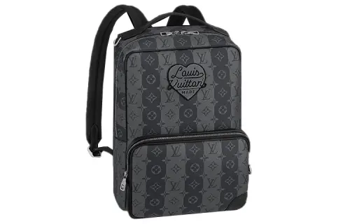 LOUIS VUITTON X Nigo Utilitary Backpack Monogram Stripes Eclipse