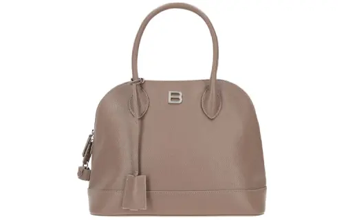 Balenciaga Ville Calfskin Shoulder Bag, Crossbody Bag, Handbag Regular Women's Mink Gray