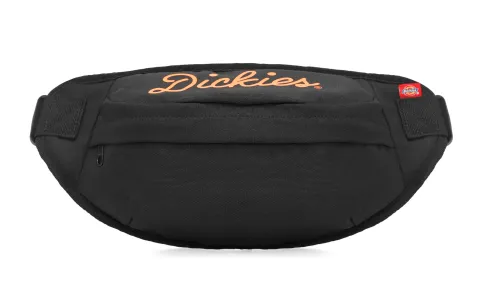 Dickies Polyester Fanny Pack, Crossbody Bag, Sling Bag Unisex Black