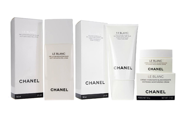 CHANEL Chanel, gift box pearl, soothing set, moisturizing cleansing milk, lotion, day cream, 3 pieces, 150 ml, 150 ml, 50g