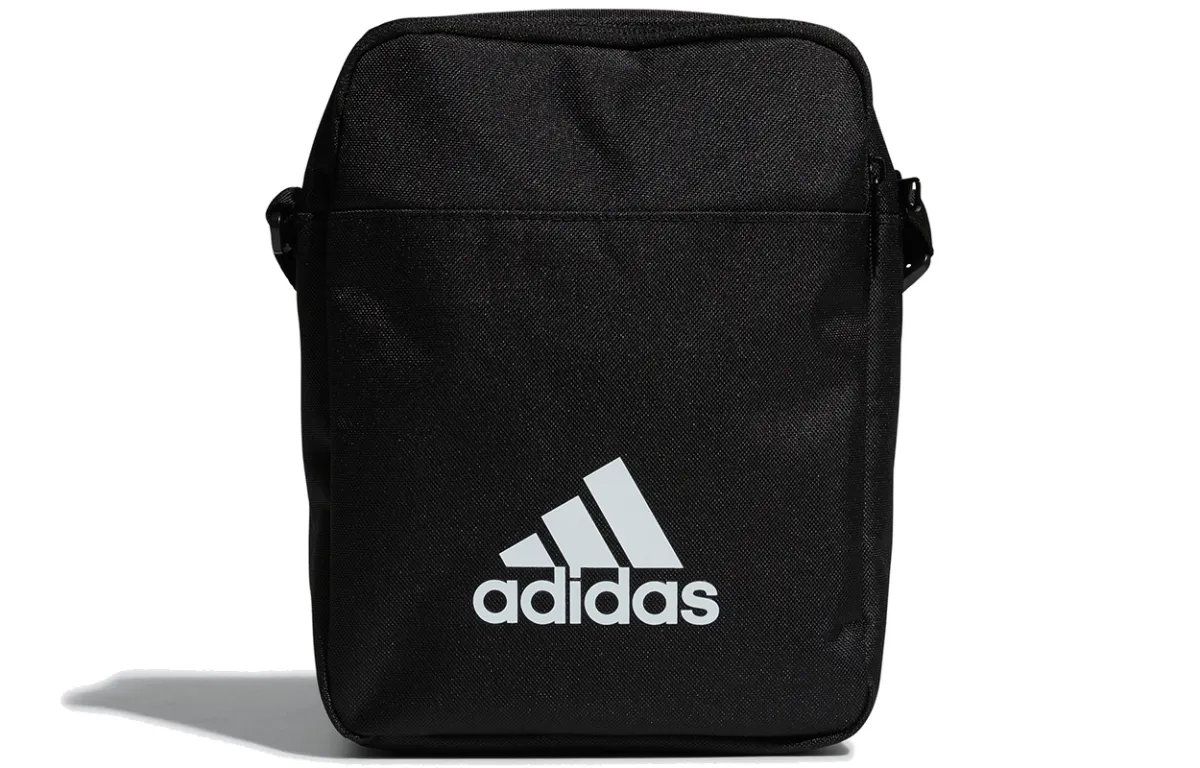 Adidas Fabric Shoulder Bag Unisex Black