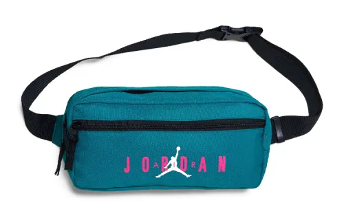 Jordan Polyester Crossbody Bag, Sling Bag, Fanny Pack Regular Unisex Green