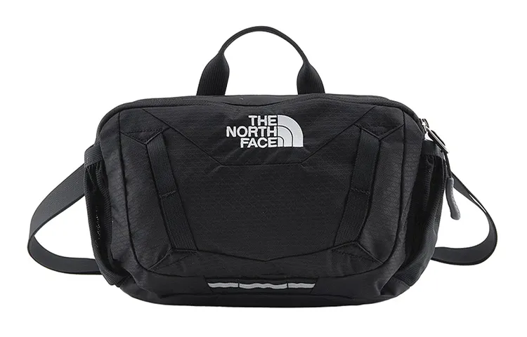 THE NORTH FACE 3.5L Fanny Pack Outdoor Bag Canvas Black Unisex