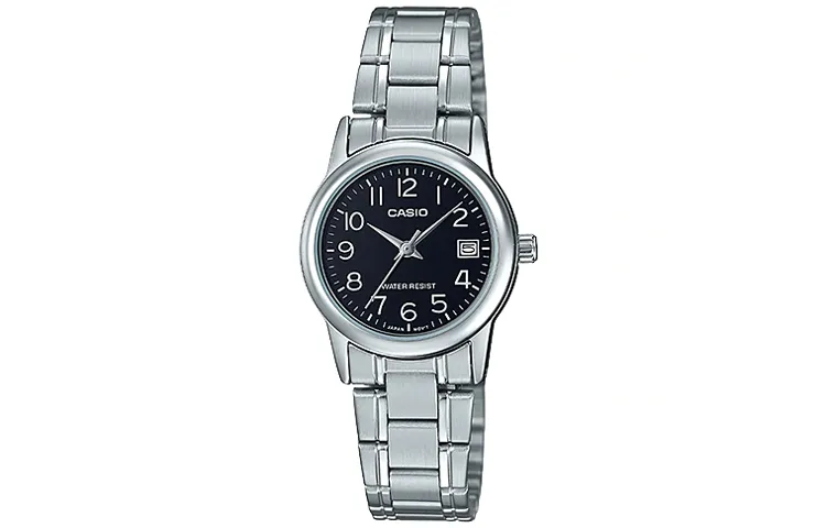 CASIO Women's Standard Series Black Watch LTP-V002D-1B