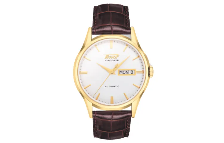 TISSOT Vistada Collection Automatic Mechanical Movement Men's Watches Watch 40mm White Dial Stainless Steel Case