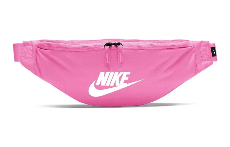 Nike Polyester Crossbody Bag, Sling Bag Fanny Packs Unisex Pink