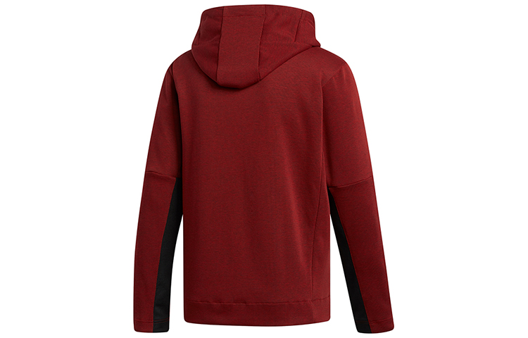Мужская куртка adidas CNY CU Hoodie (красная) — фото 2
