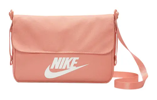 Nike Polyester Shoulder Bag, Crossbody Bag Regular Women's Light Madder Root Umber