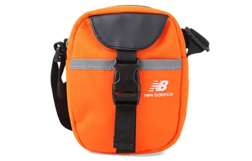 New Balance Fabric Small Crossbody Bag, Shoulder Bag Regular Unisex Orange