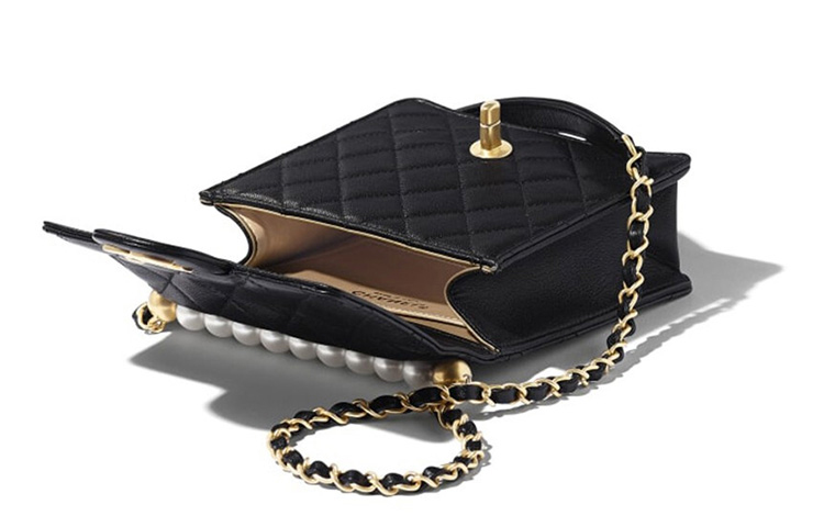 Женские сумка Chanel Classic Flap CF (черная) — фото 2