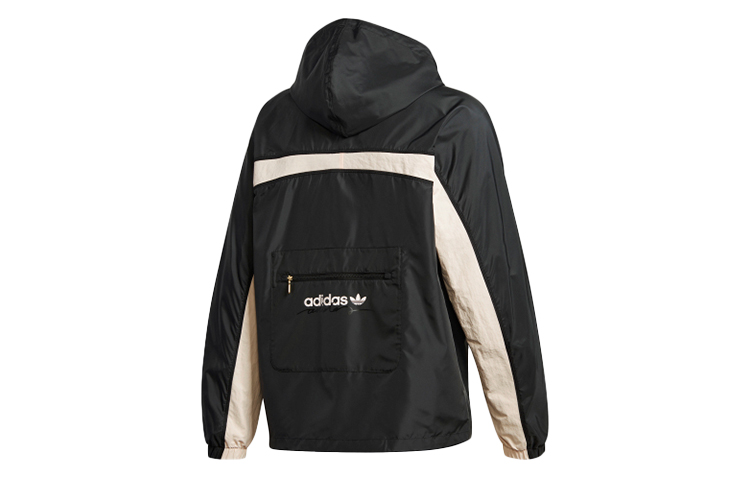 Мужская куртка adidas Ryv Pkt WB (черная) — фото 2