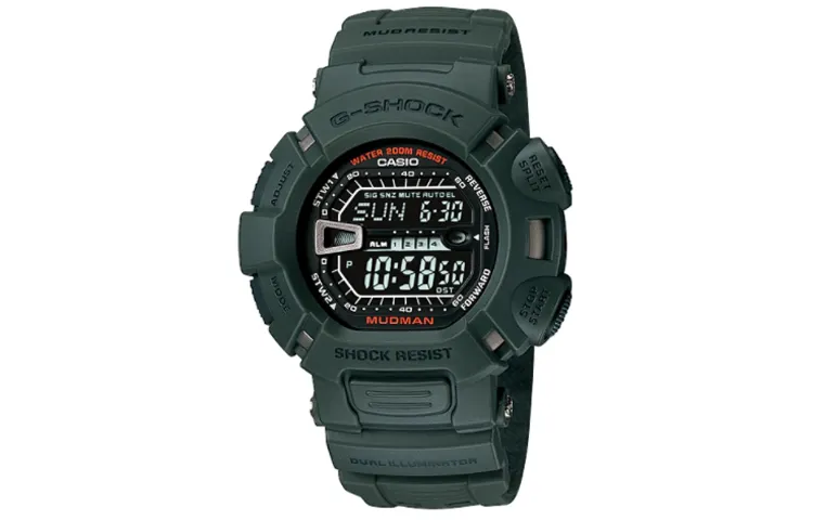 CASIO Men Black Watch G-9000-3V
