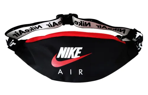 Nike Athleisure Polyester Fanny Pack Regular Unisex Black