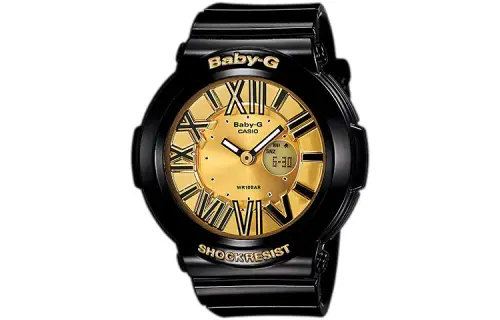 CASIO Women's BABY-G Gold Watch BGA-160-1B