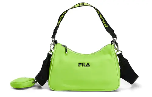 FILA Fabric Handbag Regular Women's Mustard Yellow Green
