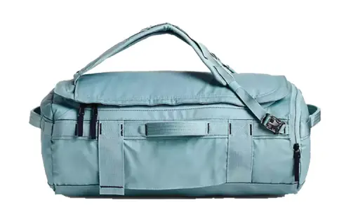 THE NORTH FACE 32L Zip Closure Travel Bag, Outdoor Bag Recycled Polyester Waterproof Oilcloth Blue Unisex