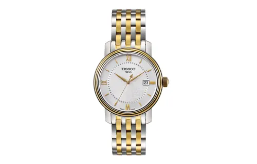 TISSOT Harbor Collection Quartz Movement 50m Waterproof Men's Watch 40mm White Dial Stainless Steel Case