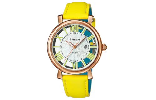 CASIO Women's SHEEN White Watch SHE-4047PGL-9A