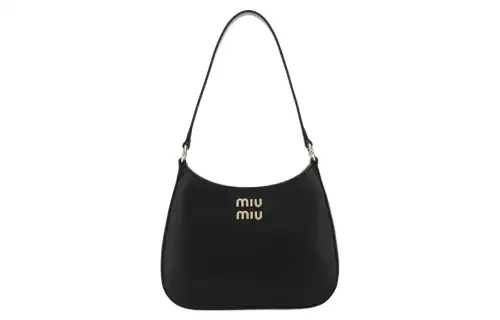 MIU MIU Polyamide Handbag Women's Black