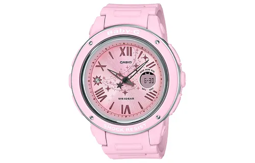 CASIO Women's BABY-G Pink Watch BGA-150ST-4A