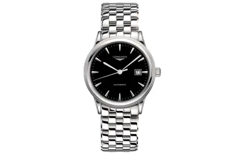 LONGINES Military Flag Collection Automatic Mechanical Movement Date Display Men's Watches Watch 40mm Black Dial