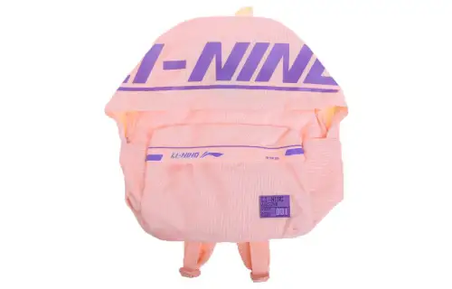 Li Ning Fabric Backpack Regular Unisex Pink