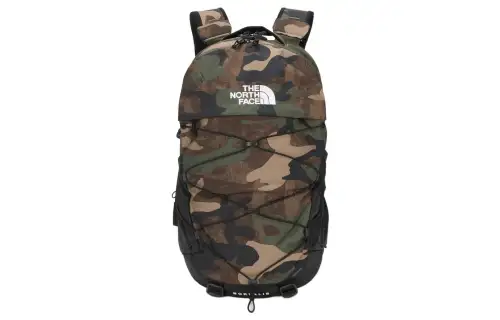 THE NORTH FACE 25L Mountaineering Bag Outdoor Bag Nylon Green Camouflage Unisex