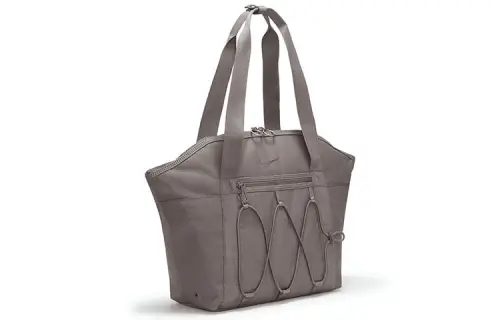 Nike Fabric Tote Bag, Shopping Bag, Handbag Women's Gray Brown