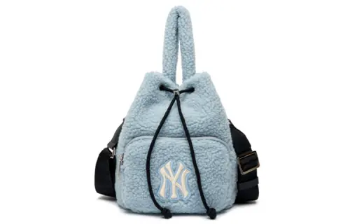 MLB Polyester Bucket Bag, Handbag, Shoulder Bag, Crossbody Bag Regular Unisex Baby Blue