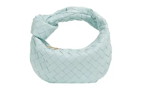Bottega Veneta Jodie Mini Teal Washed